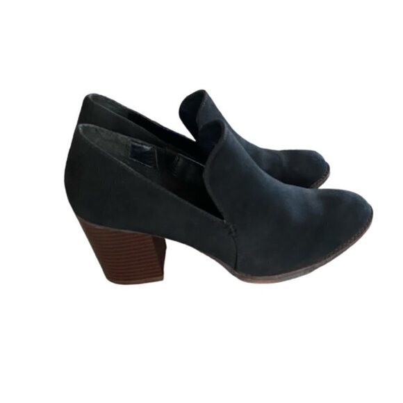 Eurosoft by Sofft Black Sascha Faux Suede Slip On Ankle Boots 8 - Picture 5 of 6